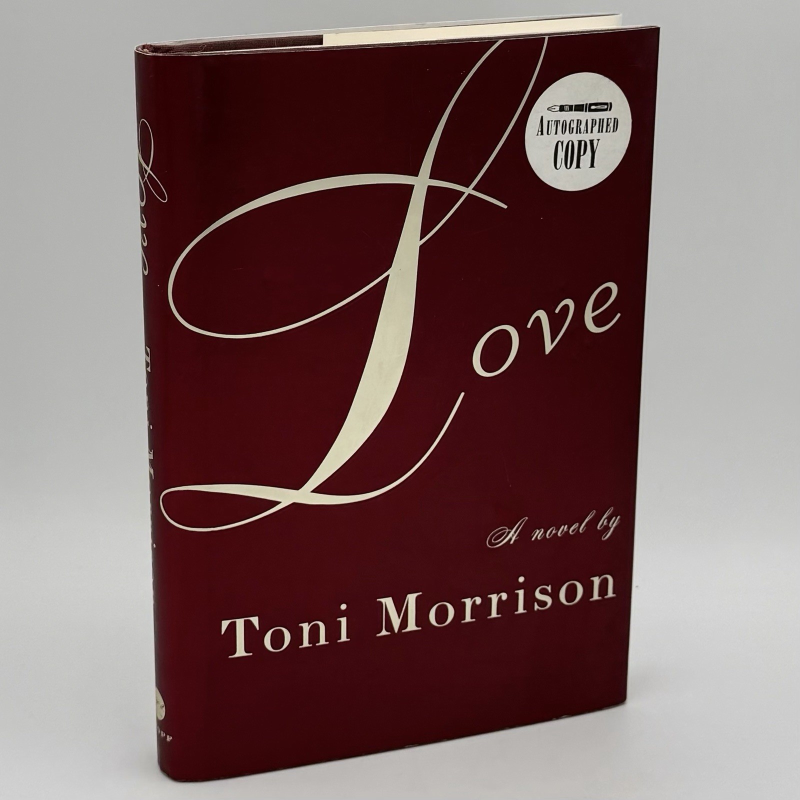 *Signed* Love – Toni Morrison (1st edition 1st print HC) Alfred A. Knopf, 2003