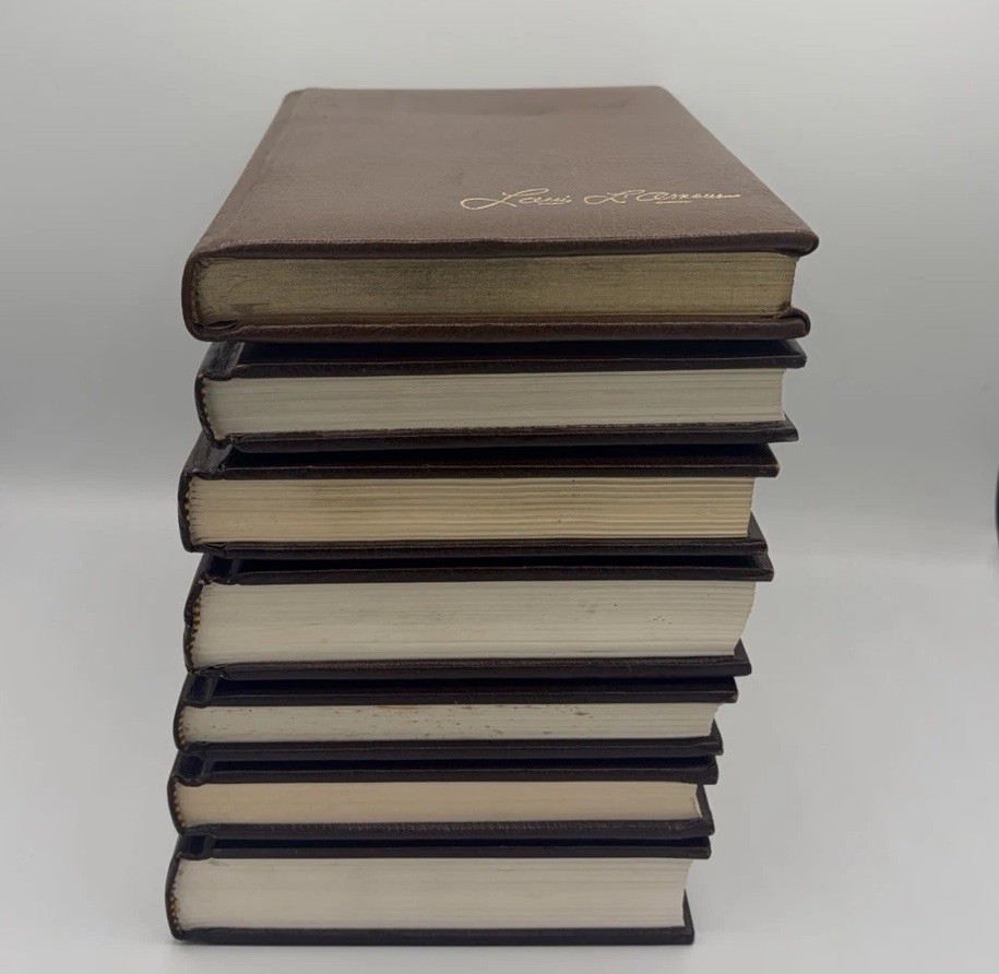 Louis L’Amour Bantam Leatherette Collectible Series Multiple Titles