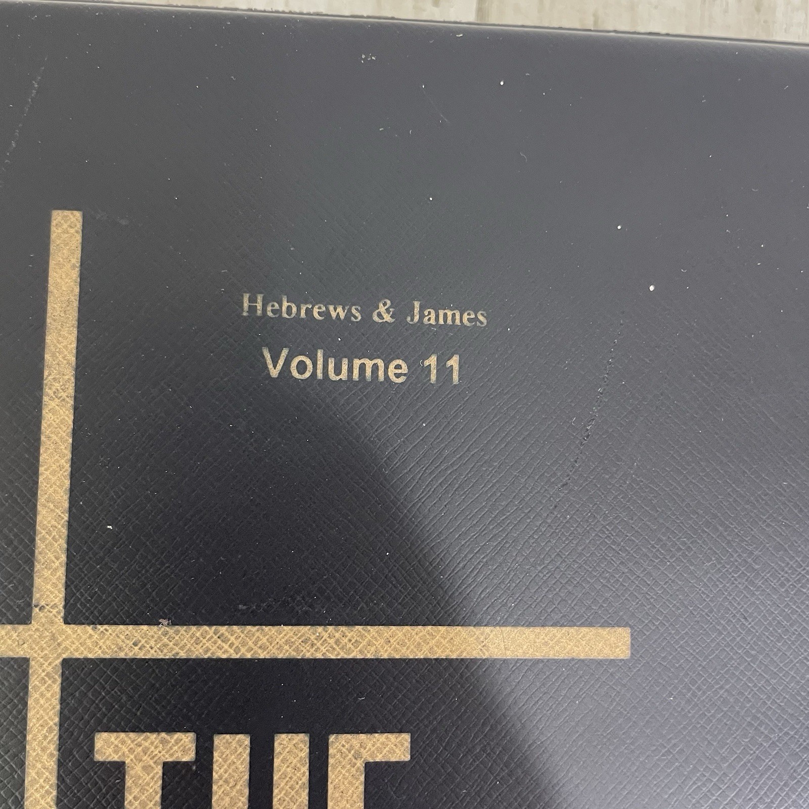 Preacher’s Outline & Sermon Bible KJV 3-Ring Binder – Hebrews & James Vol 2