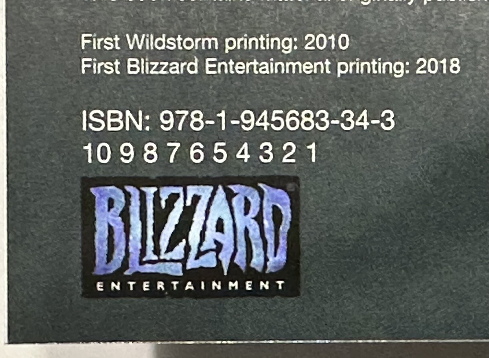 WORLD OF WARCRAFT – Book Four – 2018 – 10.5” x 7” – NEW – Blizzard Entertainment