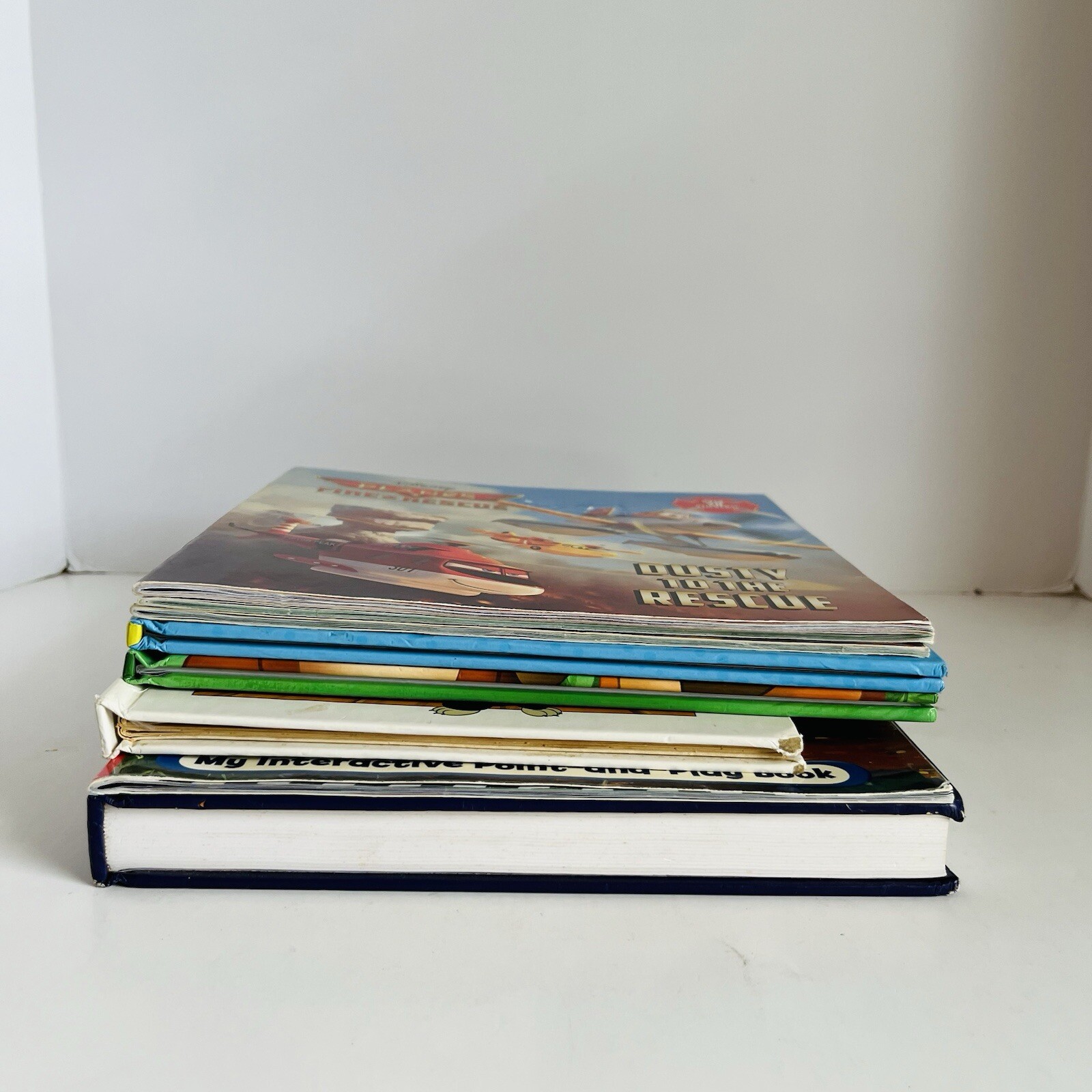 Disney Children’s Book Lot 8 Mixed Titles Hardcover Paperback Mixed Ages Vintage