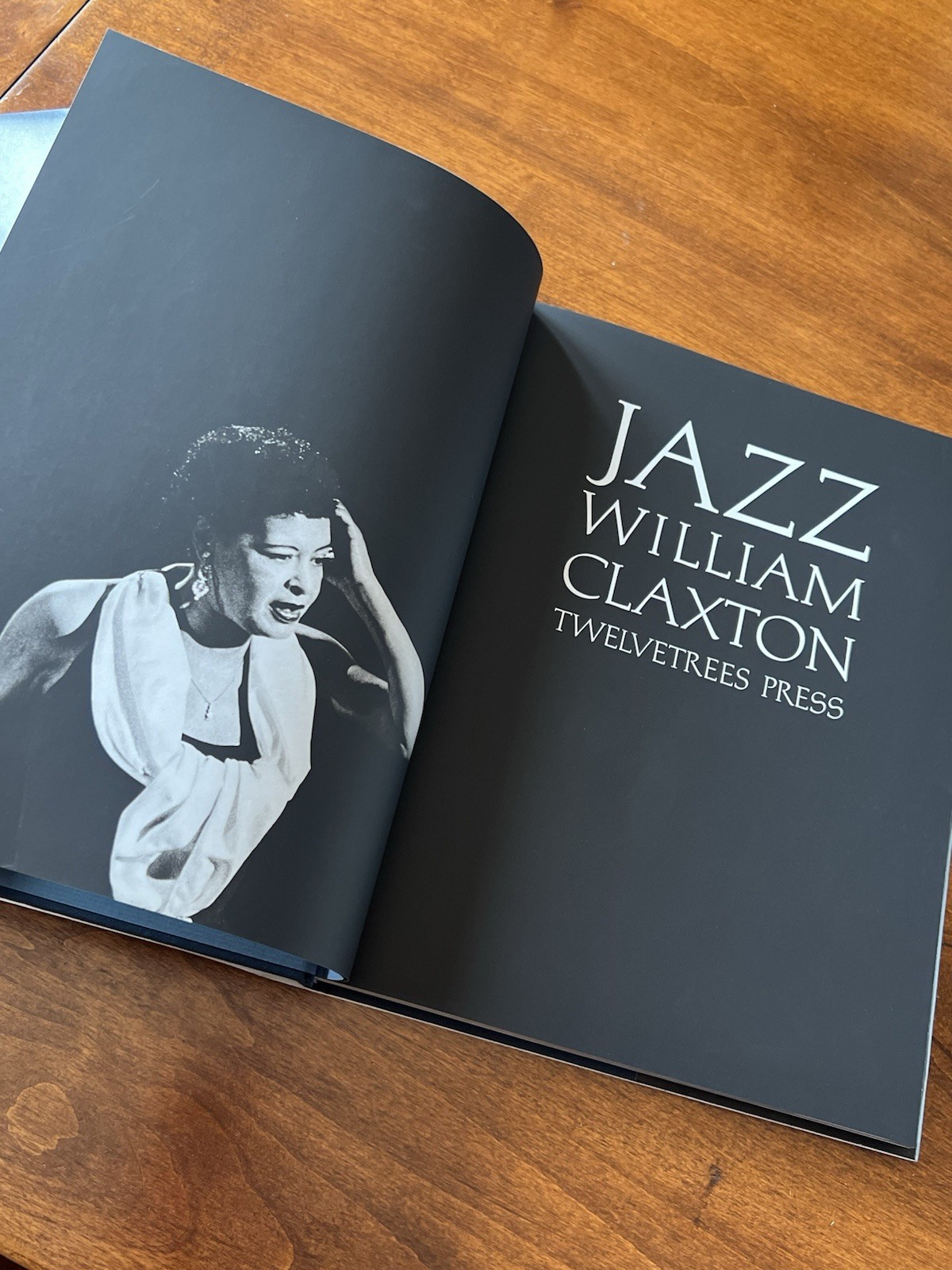 Jazz William Claxton Limited Print Twelvetrees Press hardcover 1987 2nd Edition