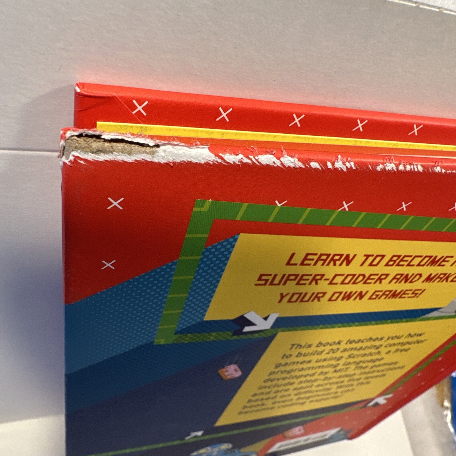 Code Your Own Games! : 20 Games to Create with Scratch – NEW BOOK Scuff On Back