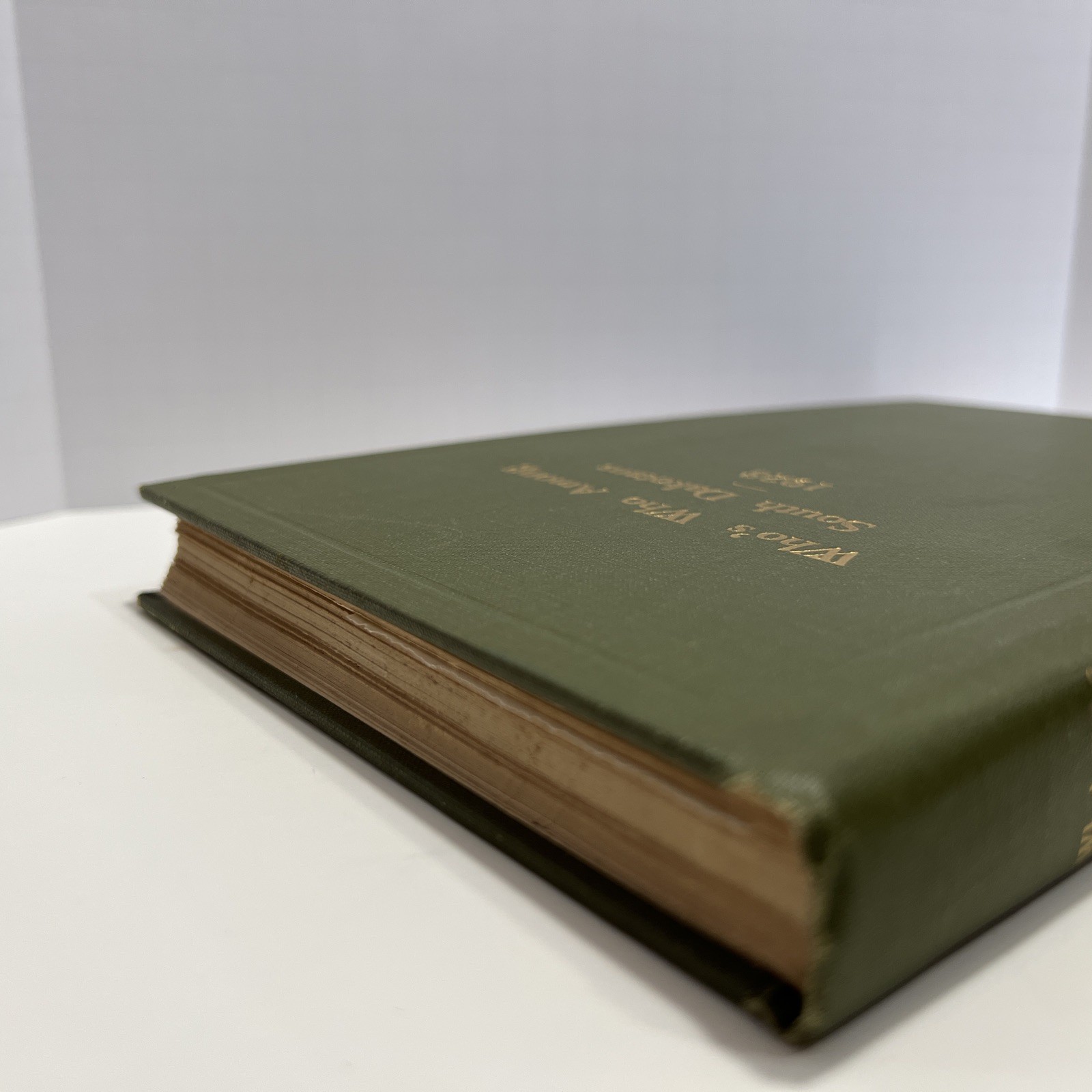 Who’s Who Among South Dakotans, Vol 2 First Edition 1928 Lawrence K. Fox HC Book