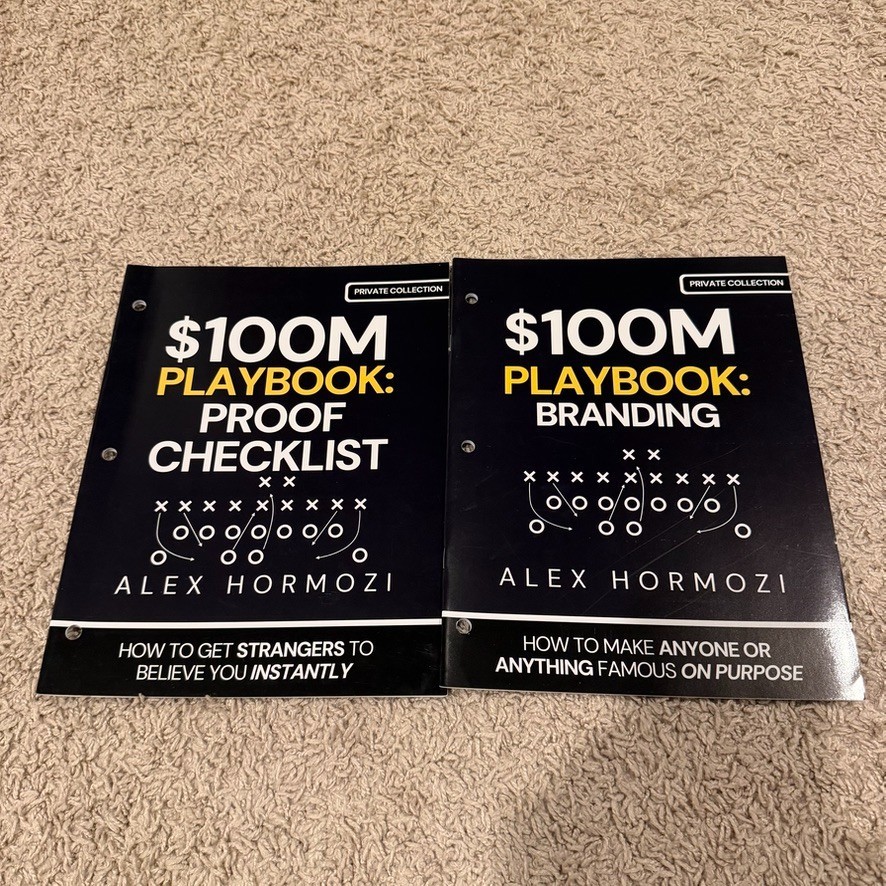 Alex Hormozi $100M Collection – AI + Playbooks + Money Models + Leads + Offers