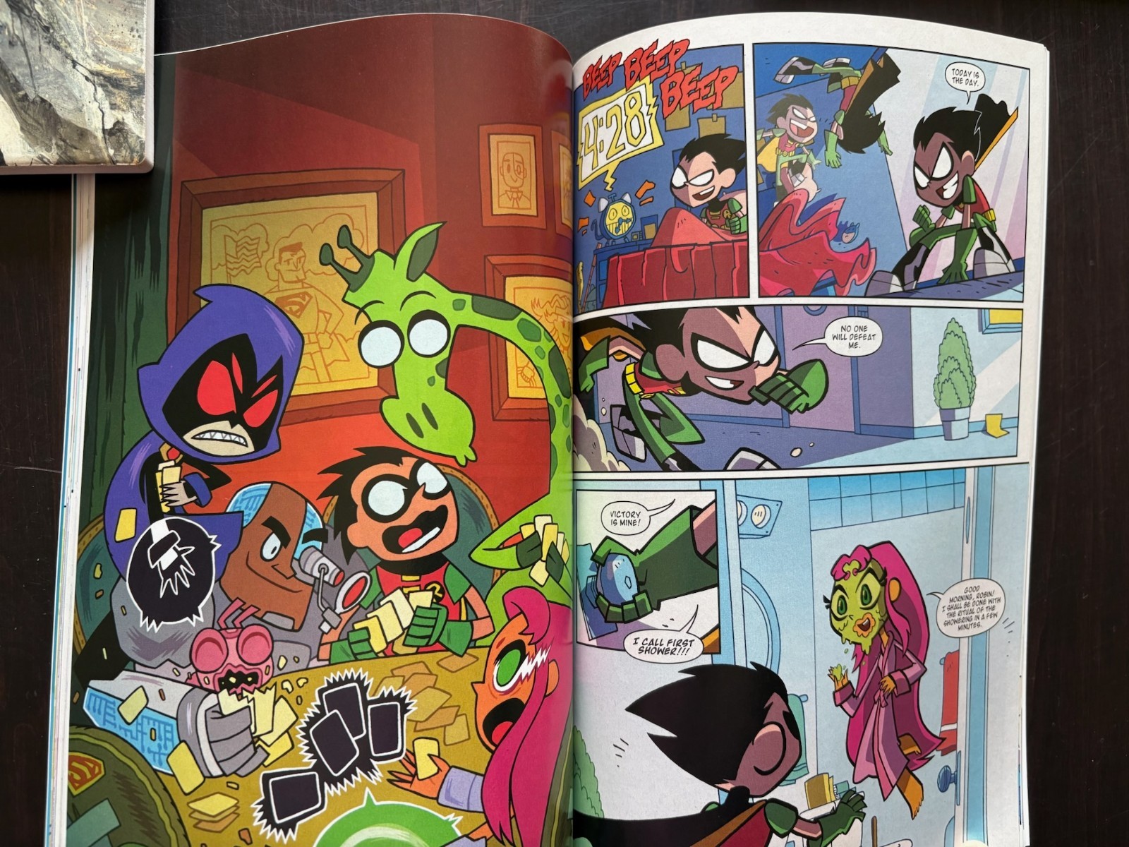 Teen Titans GO! Box Set DC Comics Cartoon Network Series (4) pb books