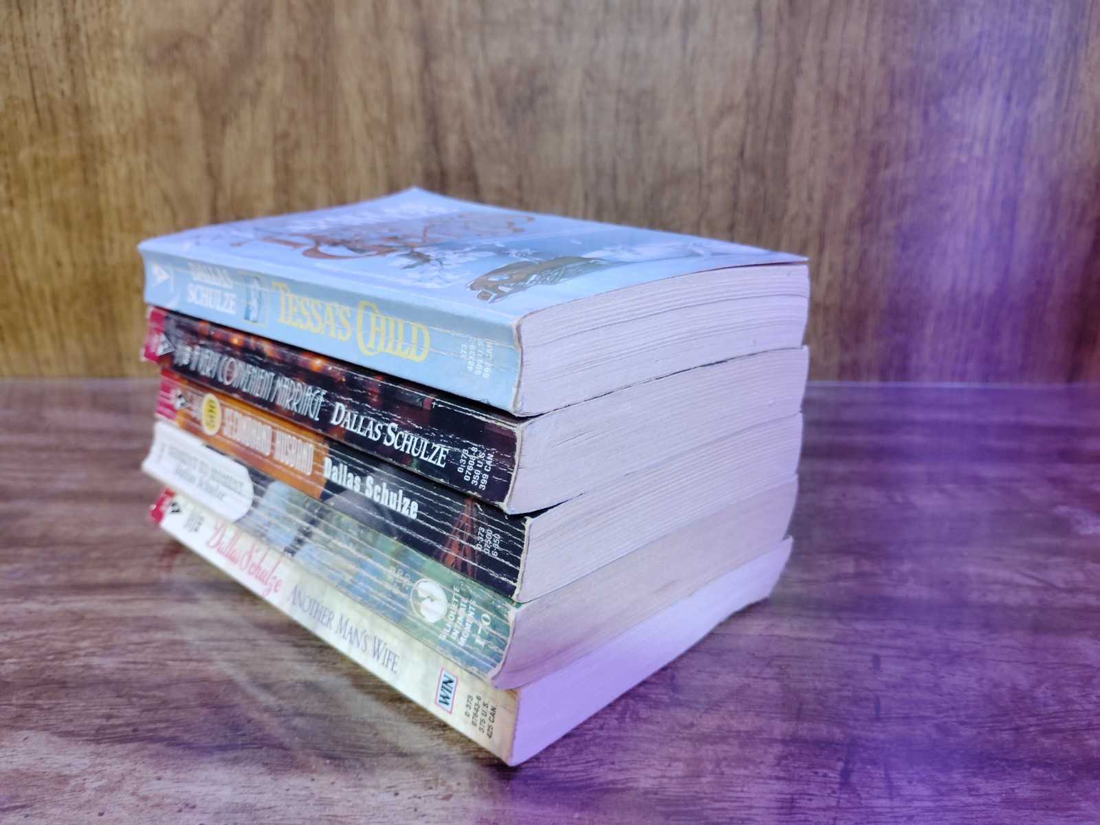 Dallas Schulze Lot 5 Vintage Silhouette Romance Intimate Moments Tessa’s Child S