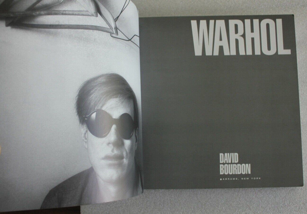 Warhol – David Bourdon 1995 Abrams Books heavy paperback,432 pages, like new