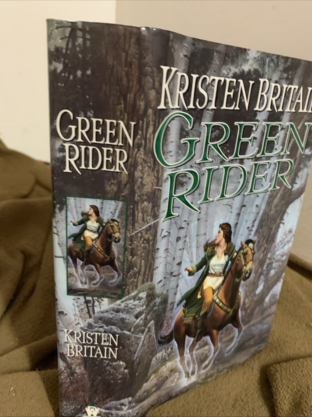 Green Rider by Kristen Britain 1998 Vintage Fantasy First Edition First Printing