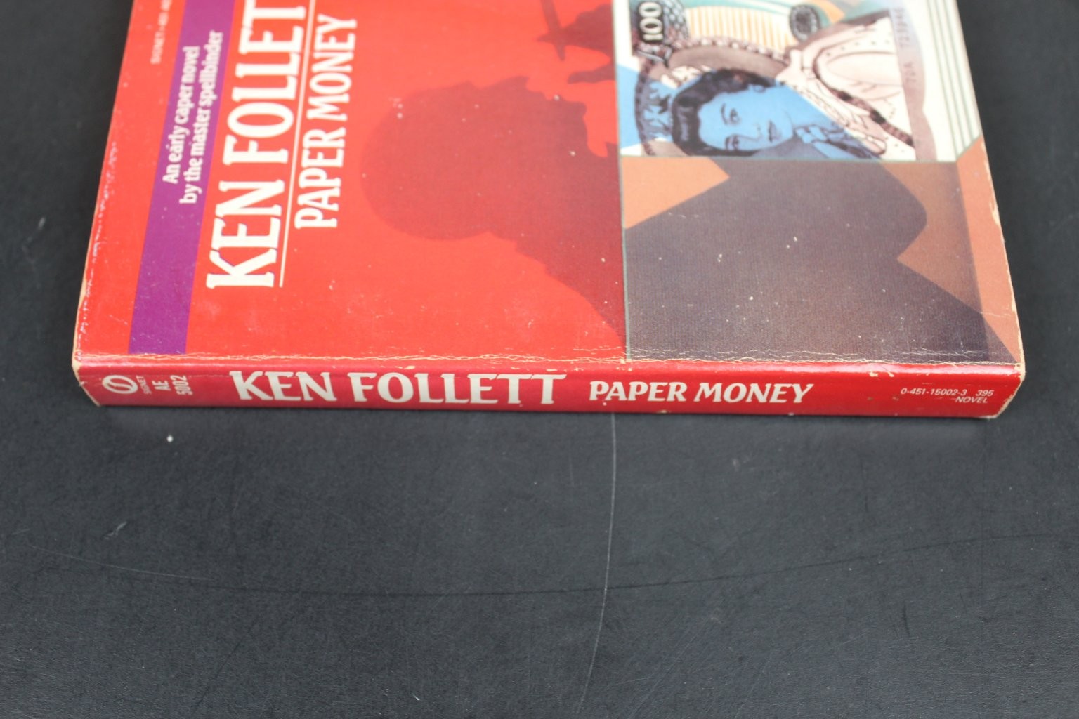 Paper Money Ken Follett 1987 First Signet Printing Thriller Suspense NAL PB