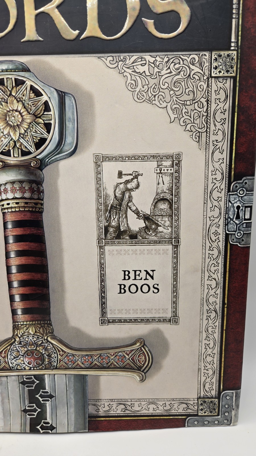 Swords An Artist’s Devotion Ben Boos 2008 First Edition Illustrated Hardcover