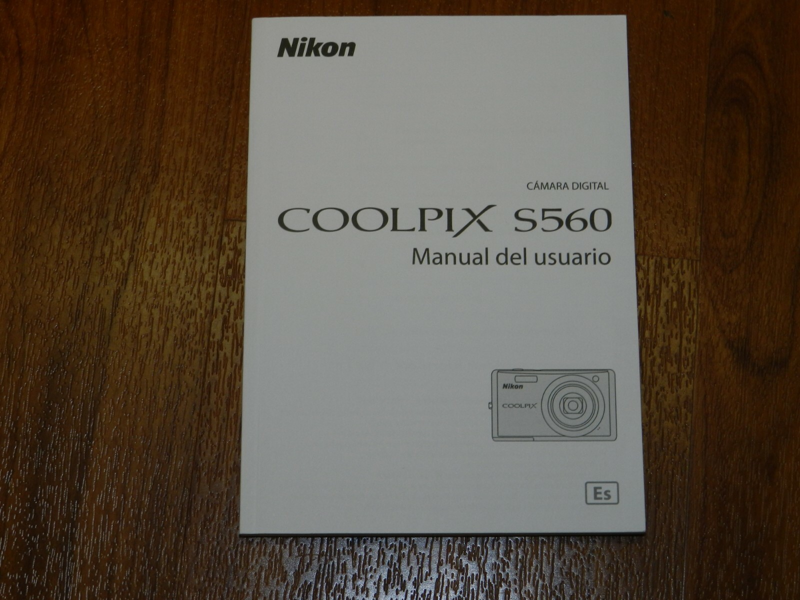 Genuine OEM Nikon S560 Instruction User Guide Manual 154 pages ⚠️SPANISH ONLY ⚠️