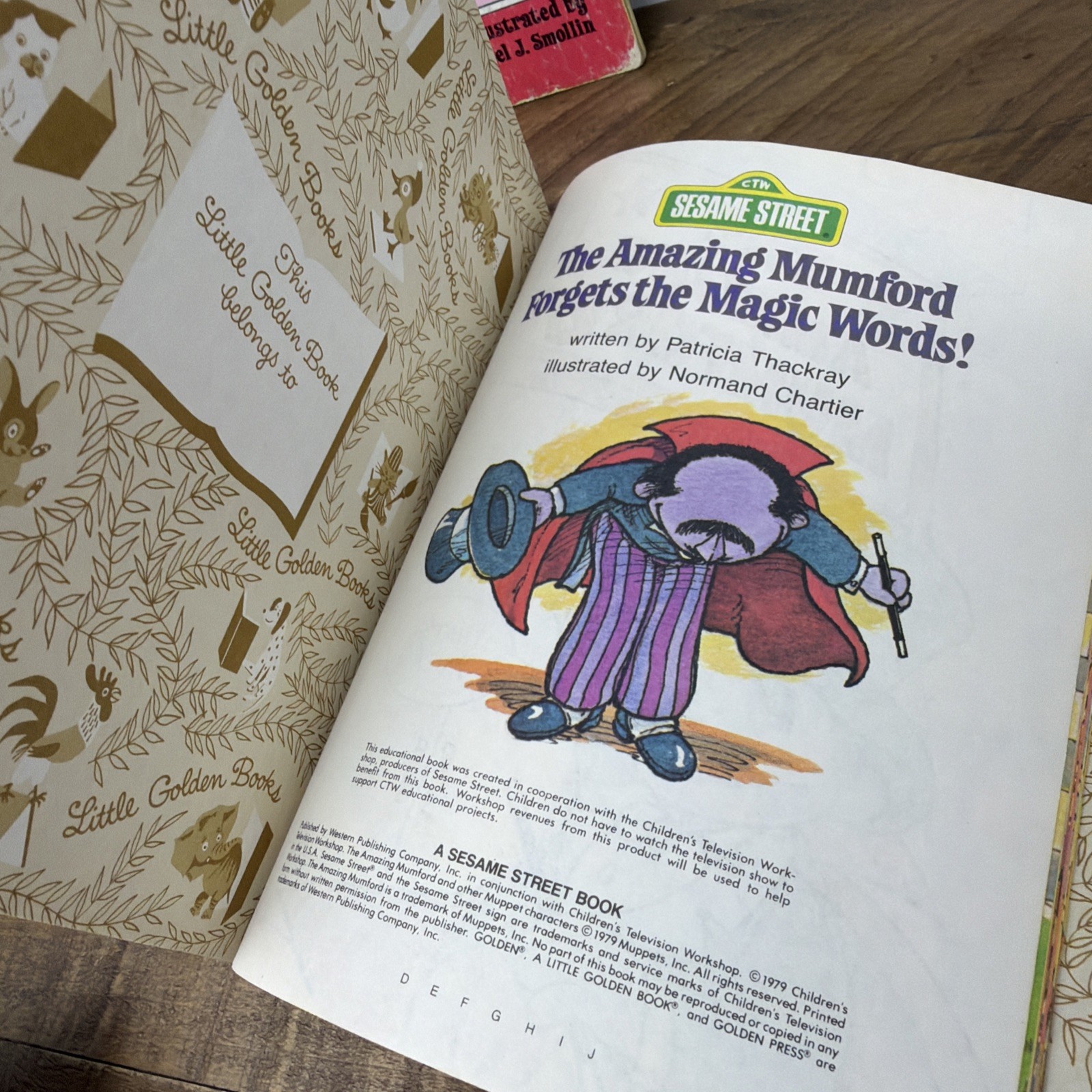 Sesame Street A Little Golden Book Vintage Children’s Books 1970-80s