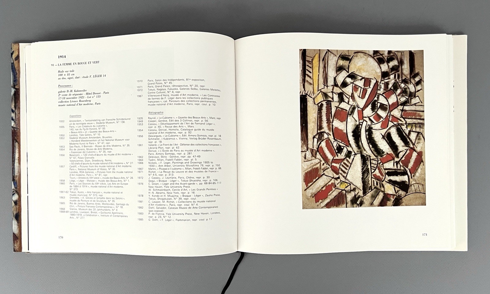 FERNAND LEGER Catalogue Raisonne 1903-1919 Georges Bauquier MAEGHT Ed. 1990 HCDJ