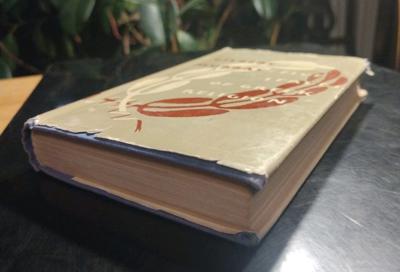 Five Stages of Greek Religion. Gilbert Murray. Beacon Press. 1951. HCDJ