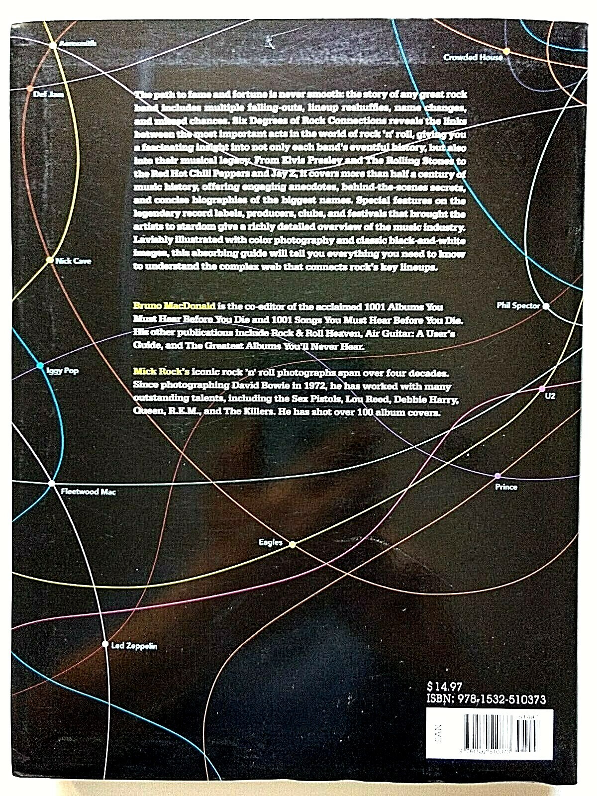 Six Degrees of Rock Connections by B.Macdonald, Paperback, Rock ‚N‘ Roll, 2017
