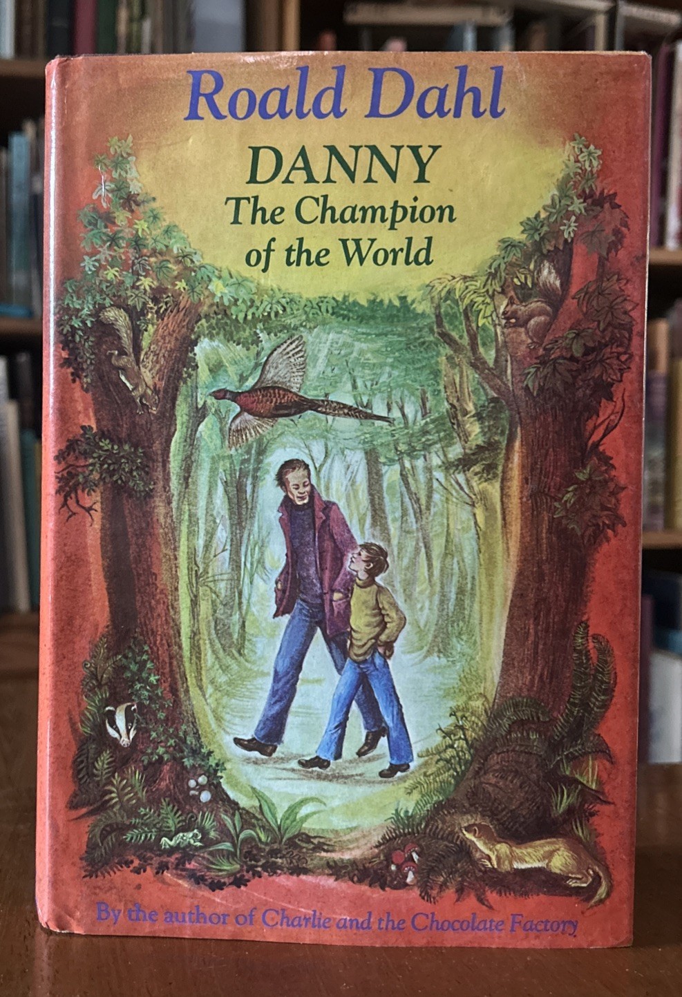 1st Printing ROALD DAHL DANNY THE CHAMPION OF THE WORLD ‚1975 HCDJ Like New