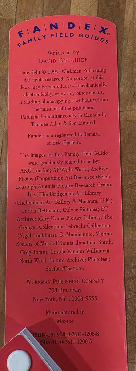 FANDEX Family Field Guides COMPOSERS Flip Cards 50 Die Cut Cards Homeschool
