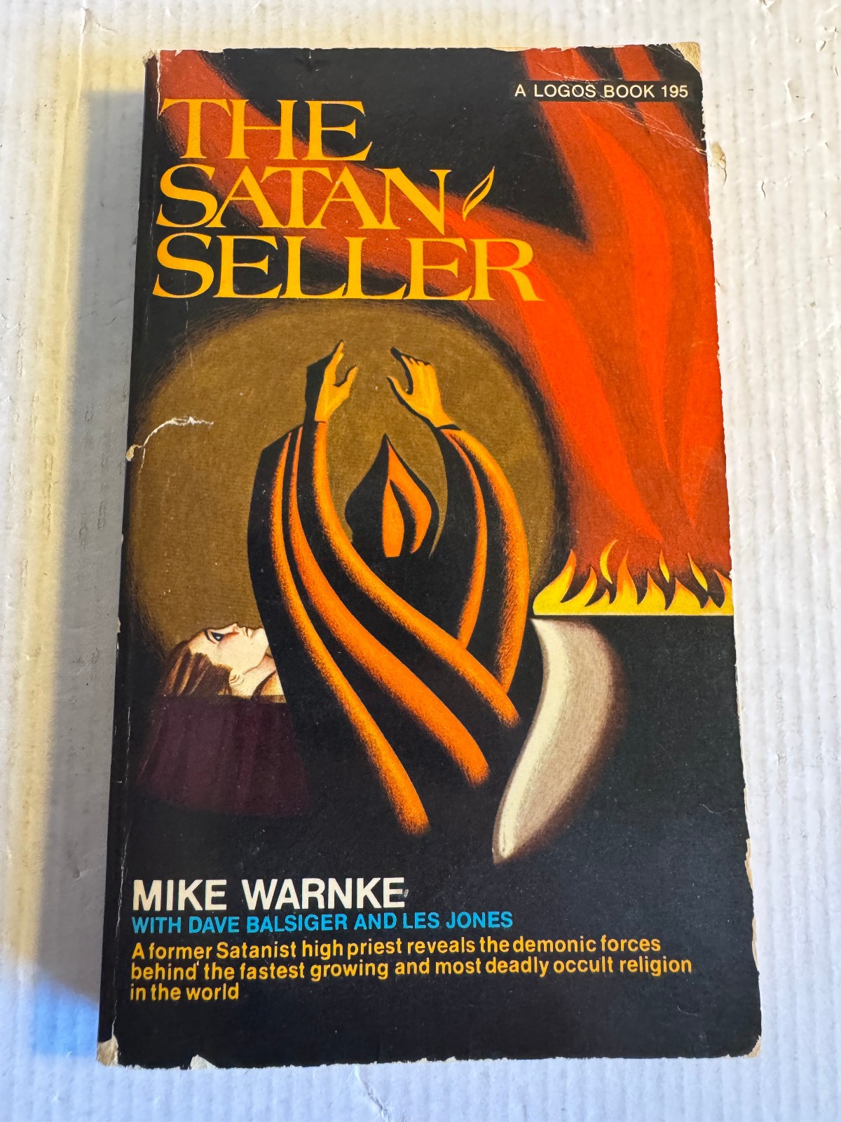 Satan Seller Mike Warnke 1972 Logos International Vintage Paperback Occult