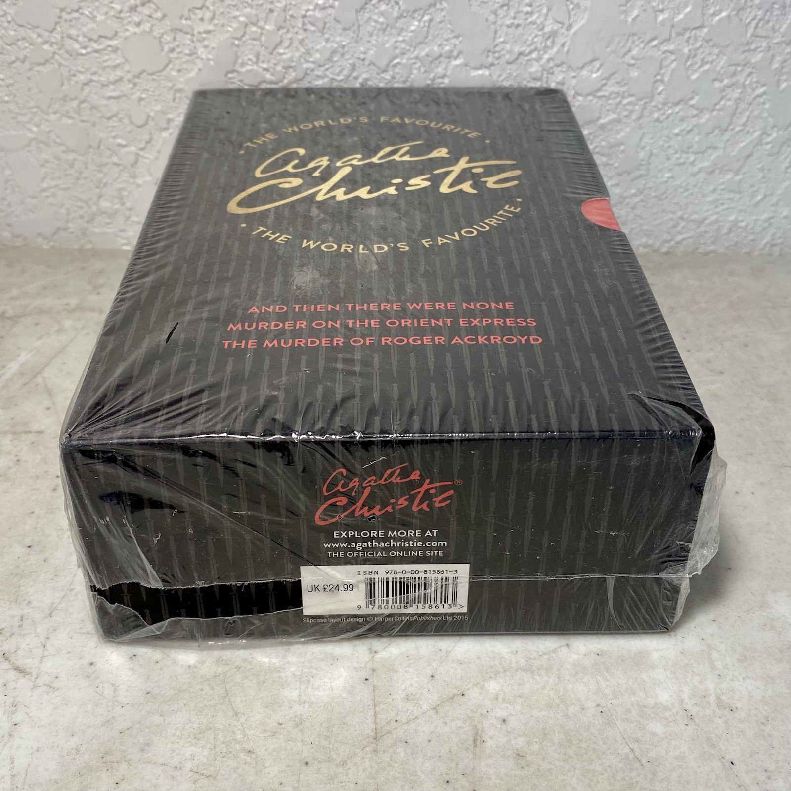 World’s Favourite Agatha Christie Book Boxset 3 Volume Paperback Collection NEW!