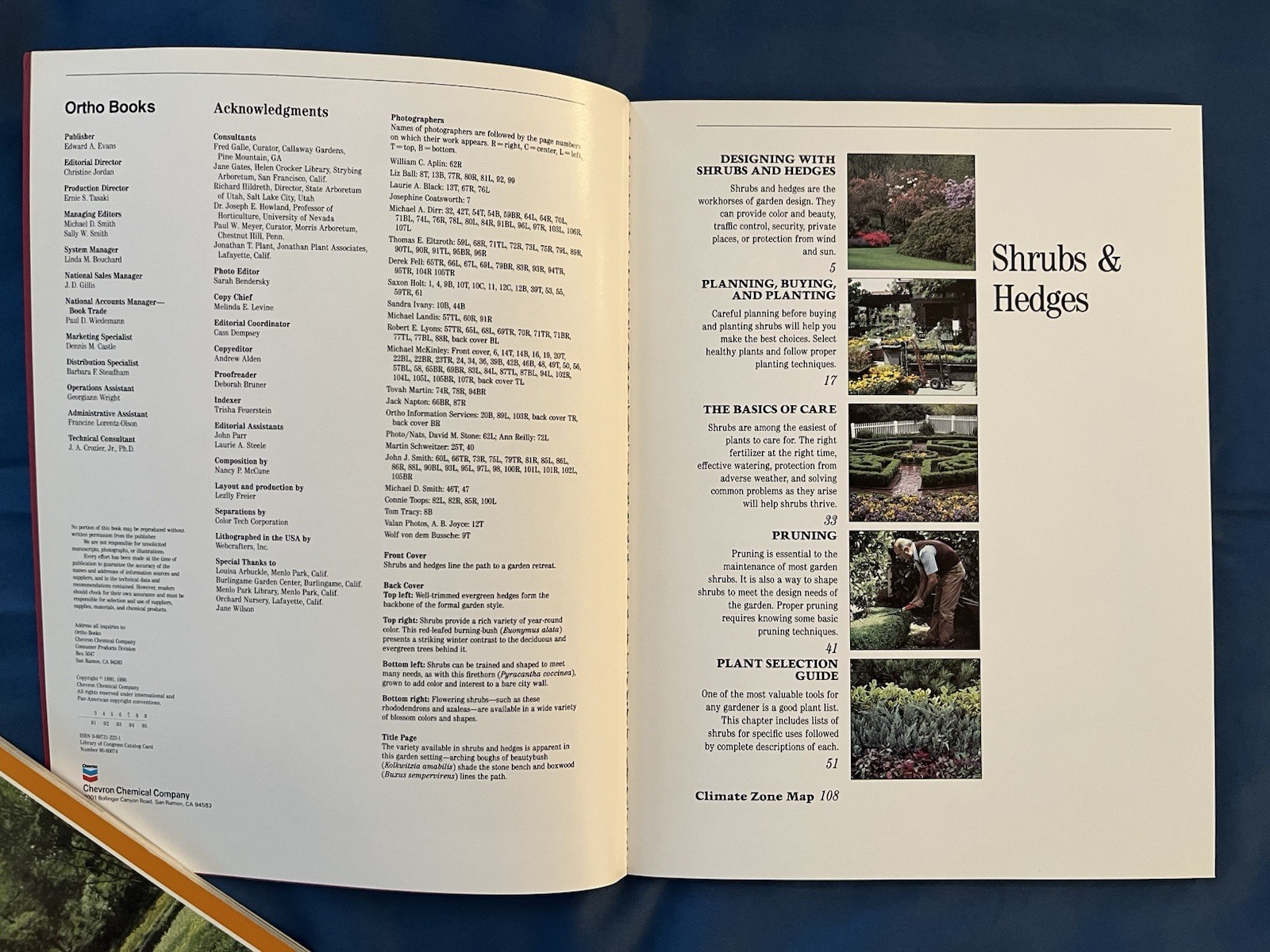 Lot of 5 Vintage Ortho Books Gardening Trees Shrubs Pruning Evergreens 1980’s