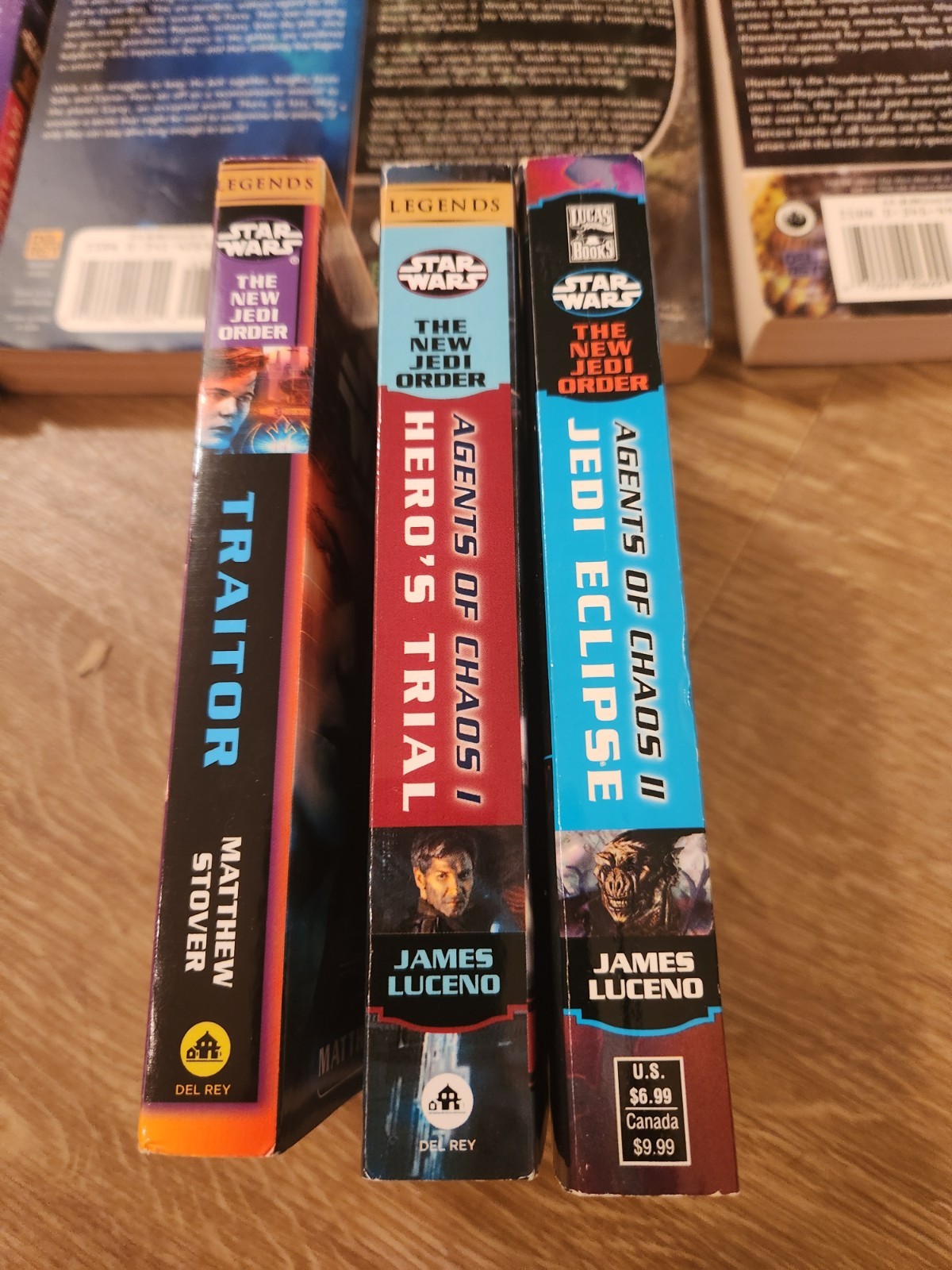 19x Book Lot Star Wars New Jedi Order (Complete Series)