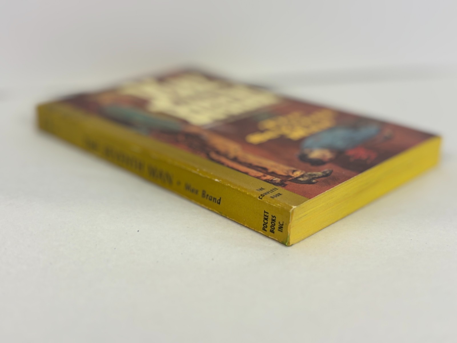 The Seventh Man by Max Brand – Cardinal Edition #C‑382 1st Printing Nov 1959 VG+