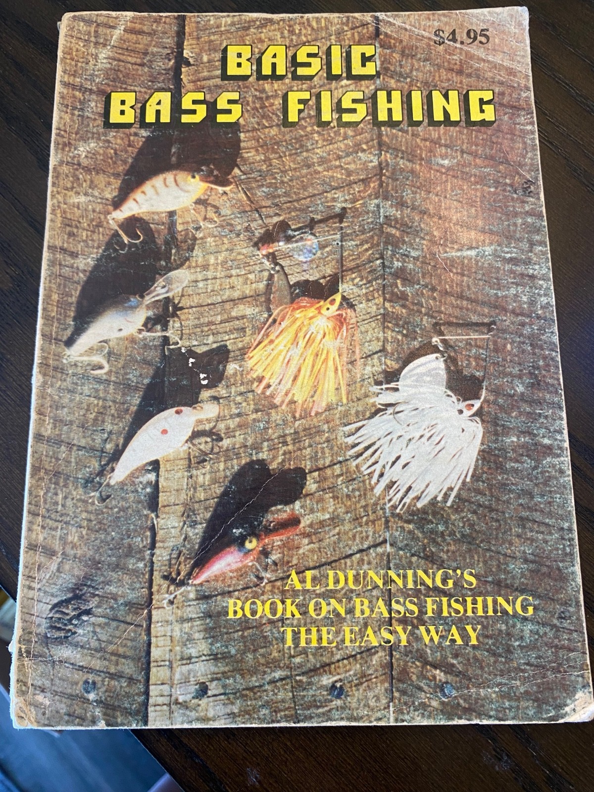 1977 Basic Bass Fishing Al Dunning’s Book on Bass Fishing signed by author