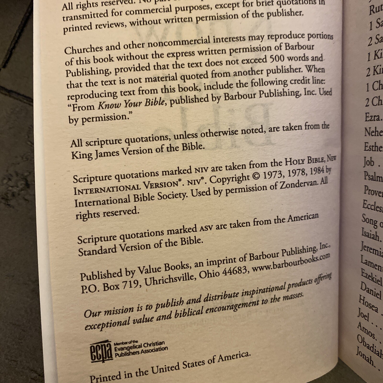 Value Bks.: Know Your Bible : All 66 Books Explained and Applied by Paul Kent…