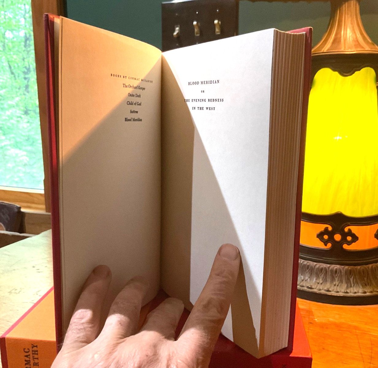 Cormac McCarthy~*~BLOOD MERIDIAN *First Edition/1st Print* W/Slipcase *SIGNED!!*