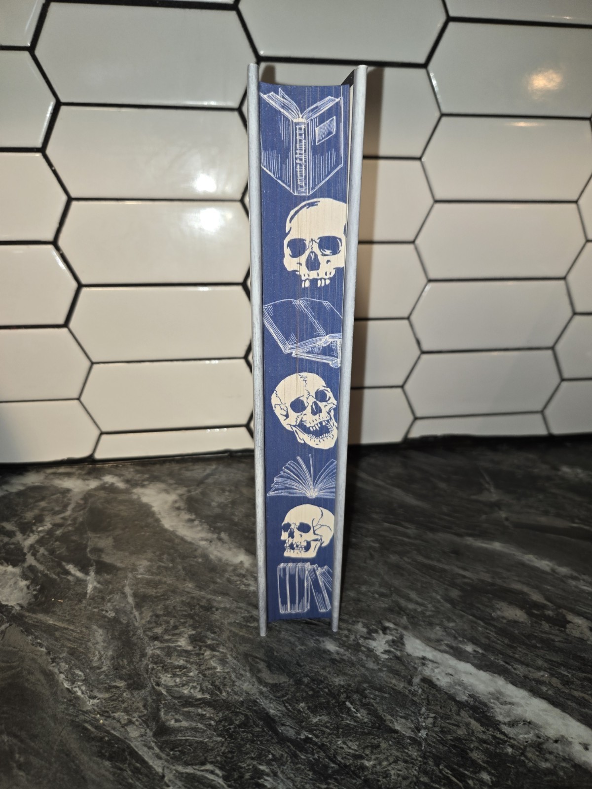 Waterstones Exclusive Bookshops & Bonedust Travis Baldree Signed Stenciled Edges