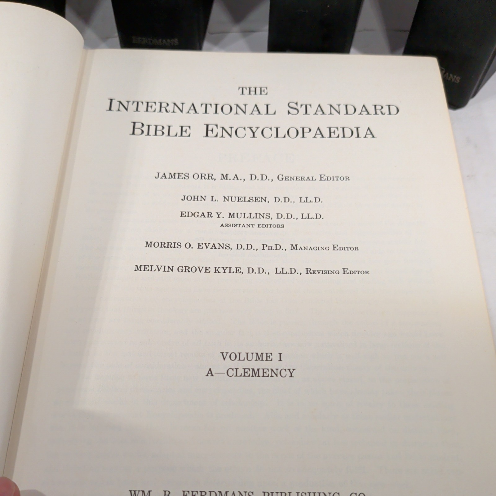 The International Standard Bible Encyclopaedia Vol 1-5 FULL SET by James Orr