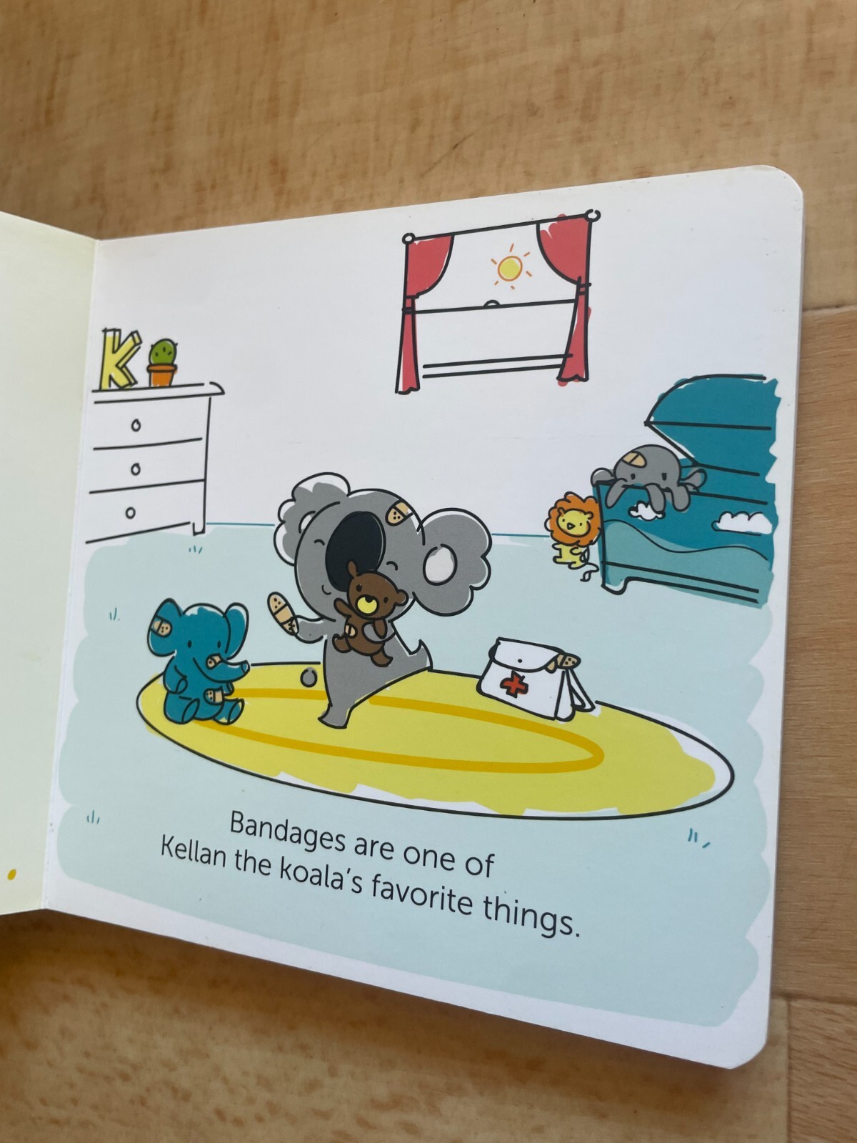 KELLAN TO THE RESCUE. BOARDED. KIWI CO. 2021 – 14 BY 14CM