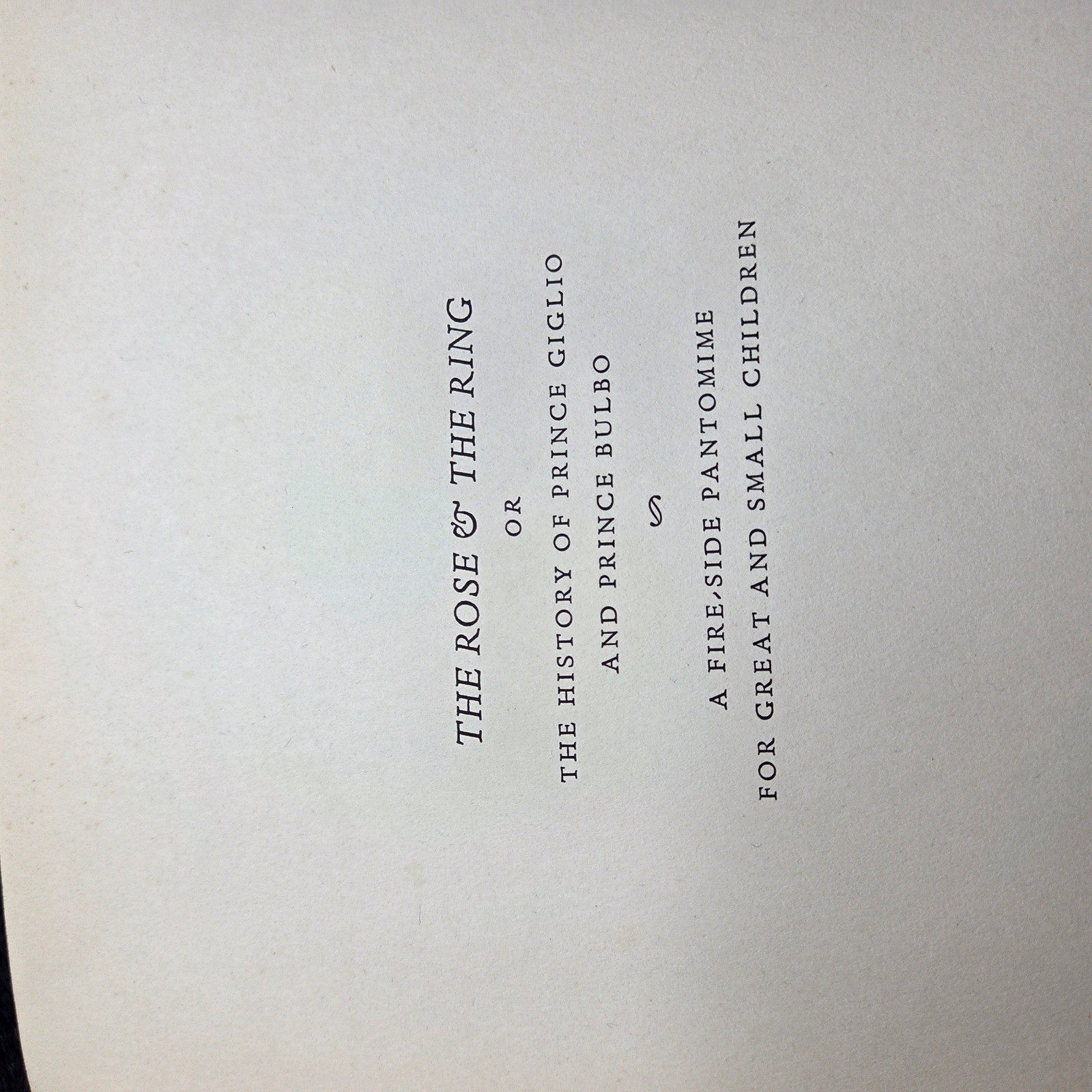 The Rose & The Ring William Makepeace Thackeray 1942 Limited Edition Book