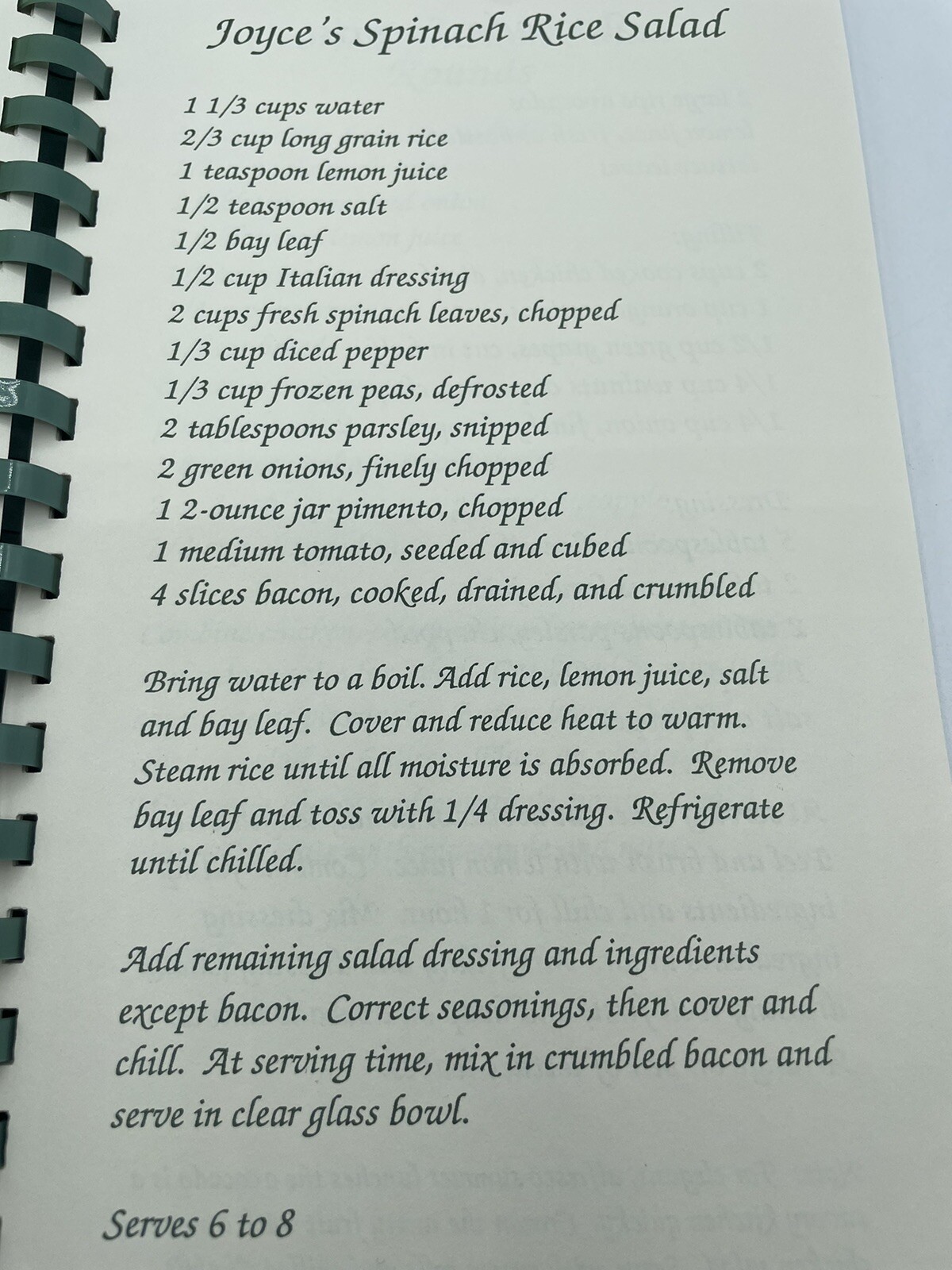 Cool Talk With Curtis Grace and Friends 1989 190 pages Kentucky Recipes