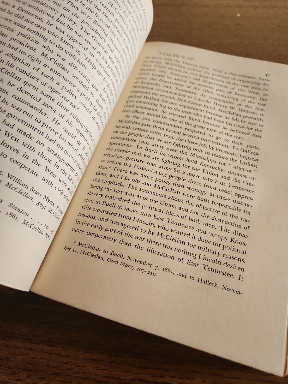 Lincoln And His Generals T. Harry Williams Alfred A Knopf 1952 Hardcover Book