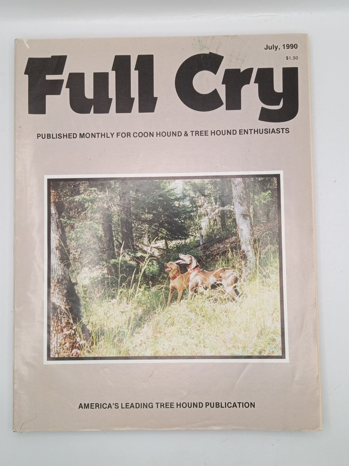 15 Vintage Full Cry Magazine Lot Coon Dog Hunting Journals 1990s