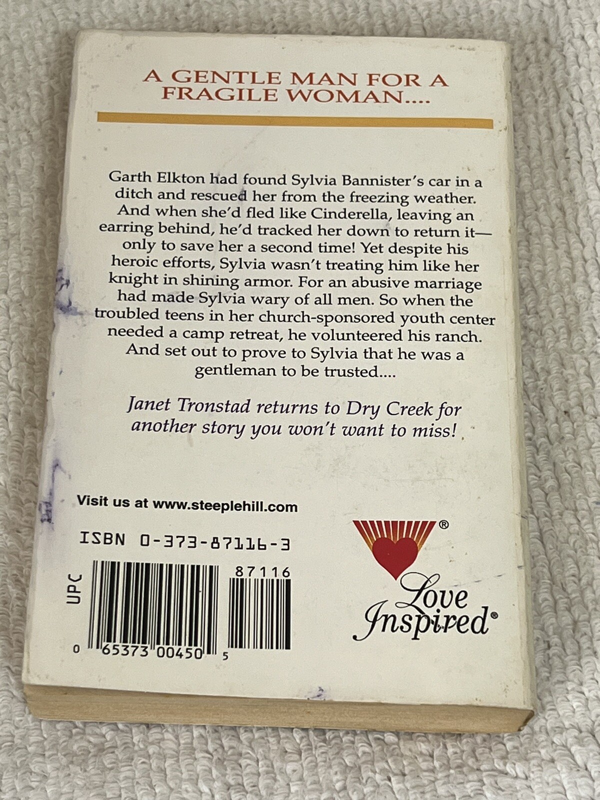 Steeple Hill Love Inspired Series Lot 4 Paperback Books