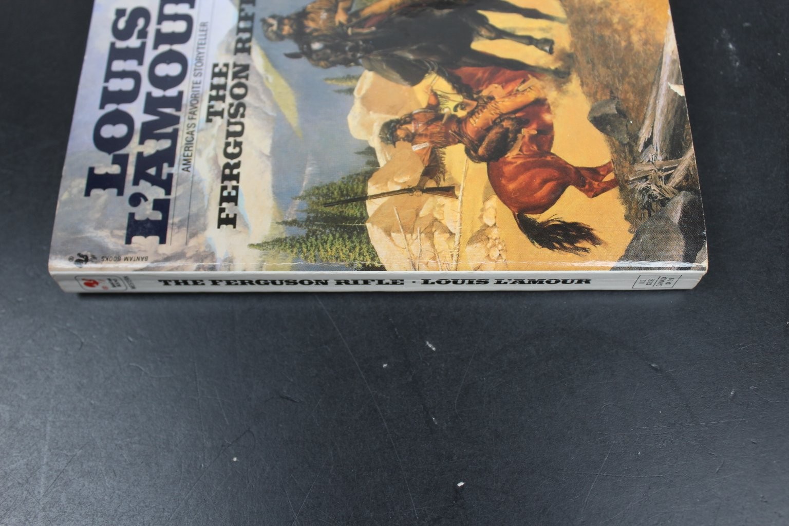 The Ferguson Rifle Louis L’Amour 1996 Bantam Reissue Western Frontier Adventure