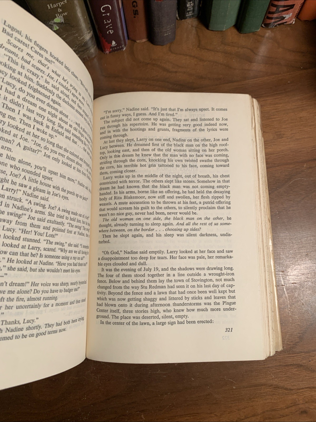 VTG 1978 Stephen King The Stand Hardcover Dust Jacket Book Club Ed Doubleday T45