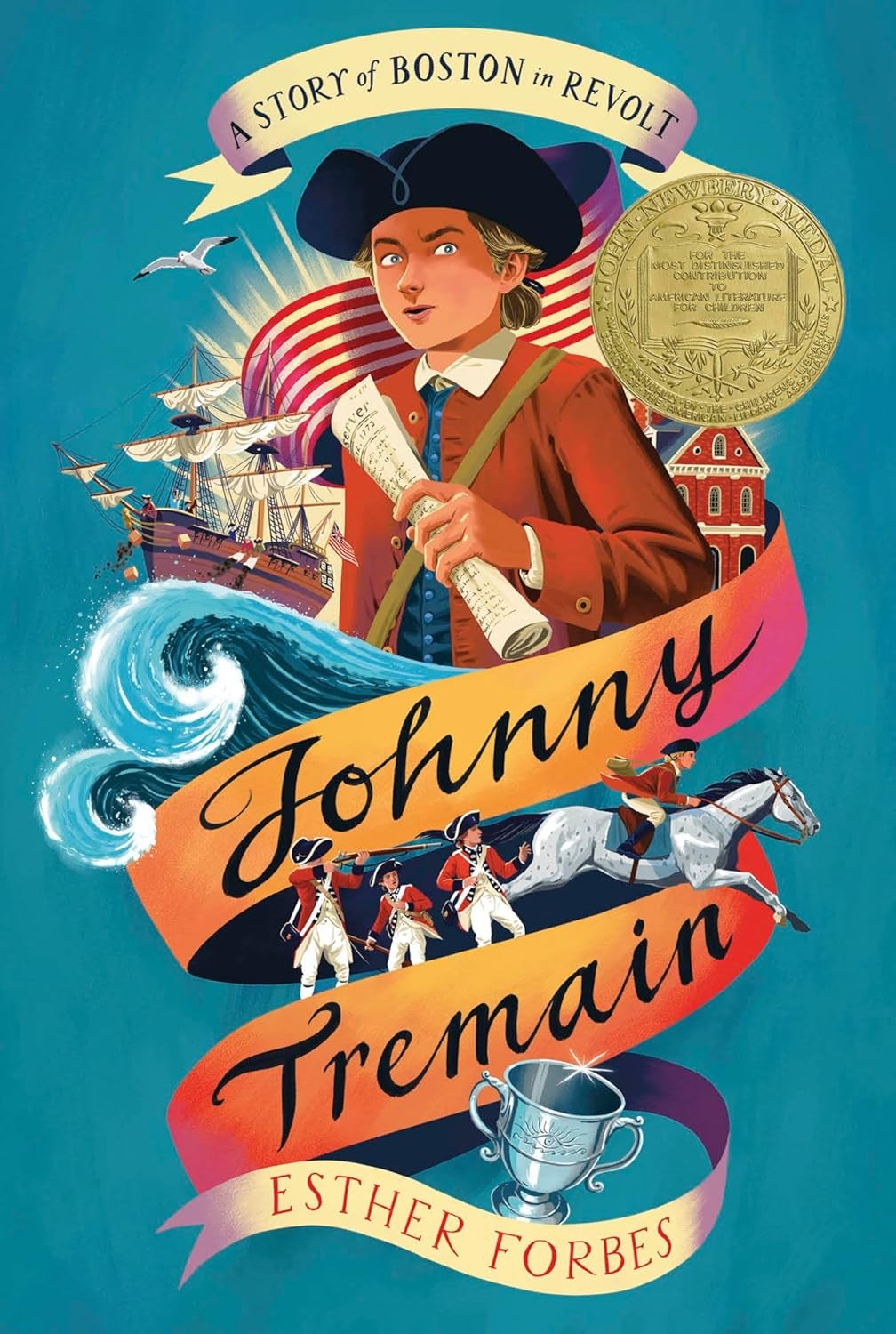 Johnny Tremain: A Newbery Award Winner Paperback by Forbes, Esther Hoskins