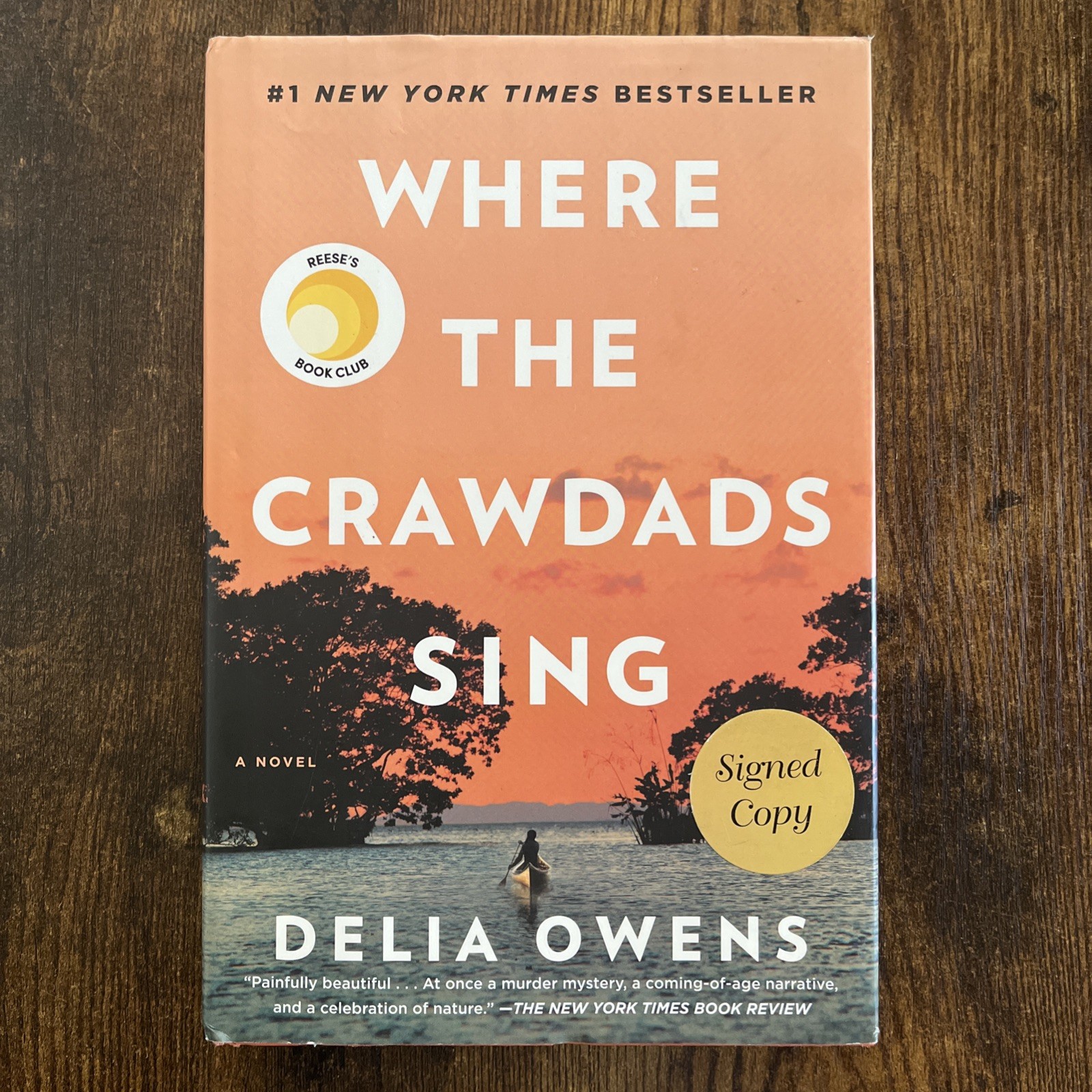 Beautiful SIGNED Copy Of „Where The Crawdads Sing“ By Delia Owens