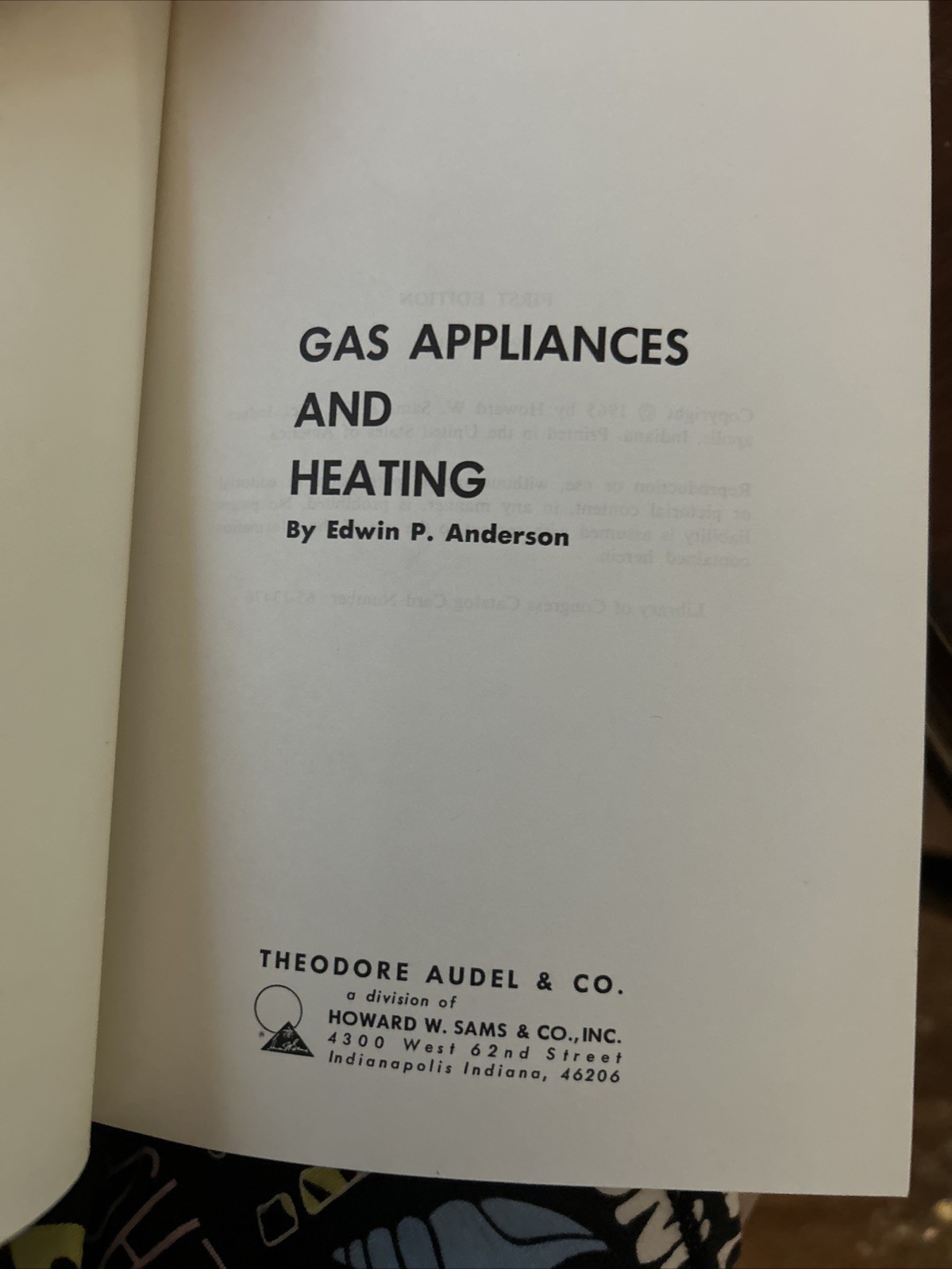 AUDEL~Home~Gas~Heating~Refrigeration ~Air Conditioning Appliance Servicing Books