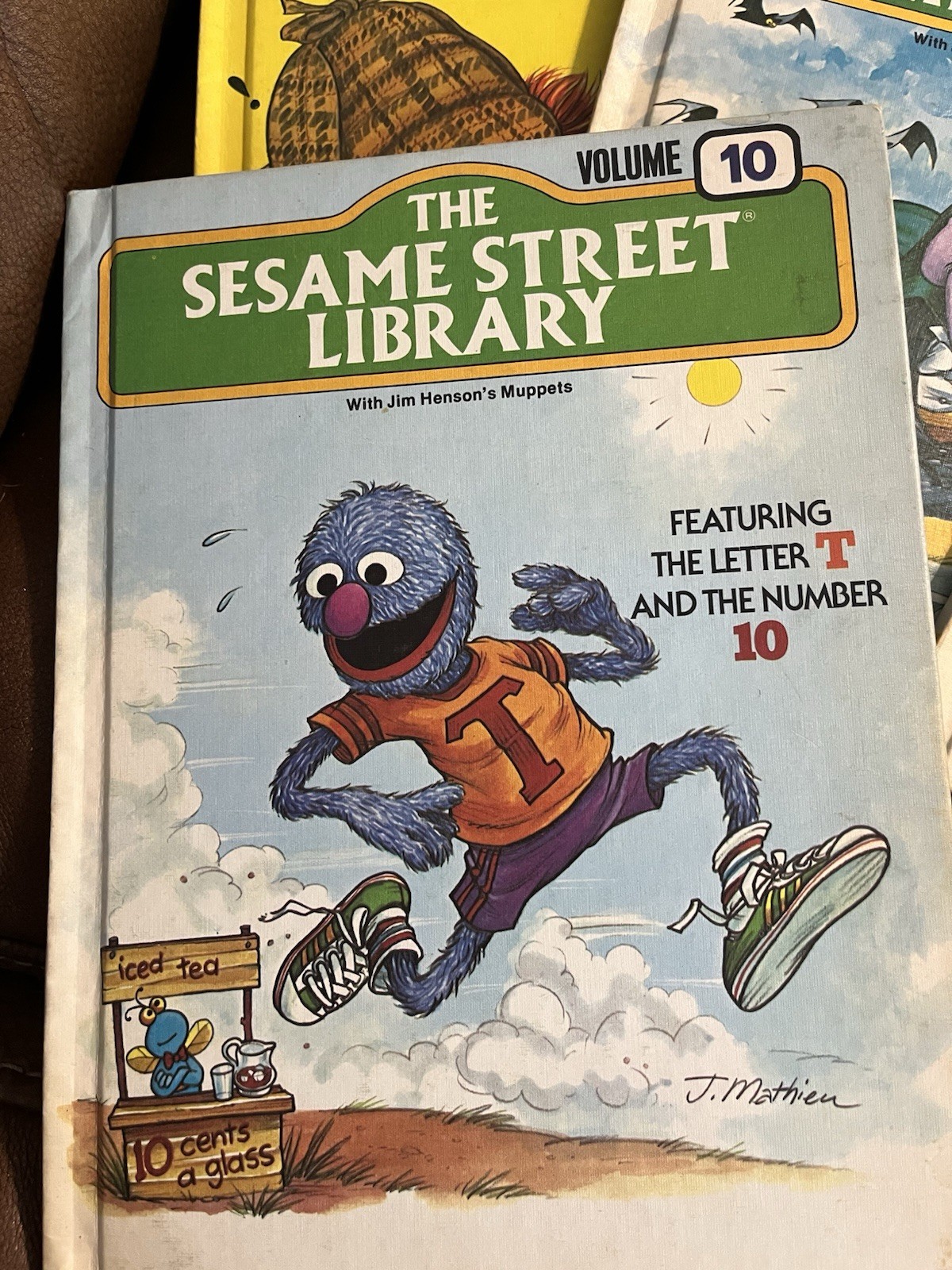 THE SESAME STREET LIBRARY – 10 Books 1979 Includes – 3,4,5,6,7,8,10,12,13,14
