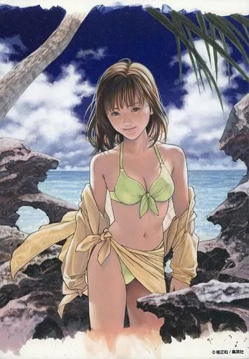Shueisha I“s Original Illustration Art Board 8.9×6.3in Jump 50th Anniversary