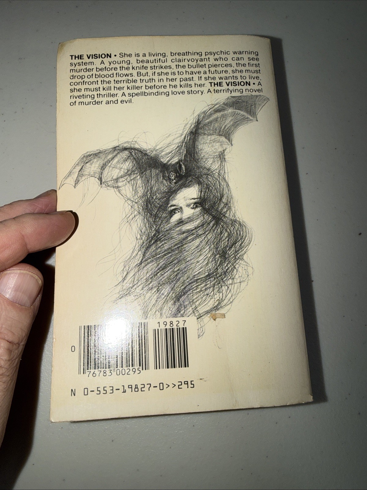 Dean R. Koontz – The Vision – PB 1st Printing, Really Good Condition