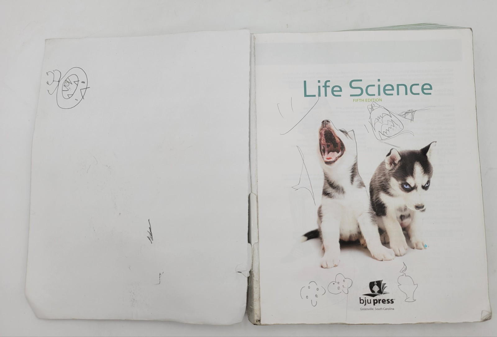 BJU PRESS Life Science Student 5th Edition 2019 Well-Used 513051-06-02