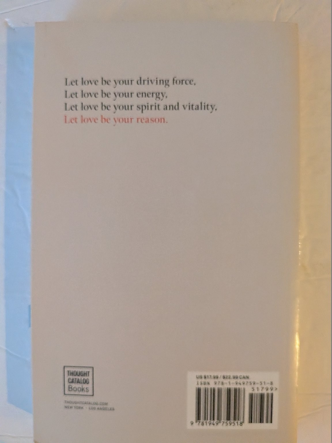 All The Love You Carry Charis Ed 2022 Inspirational Self-Help Thought Catalog