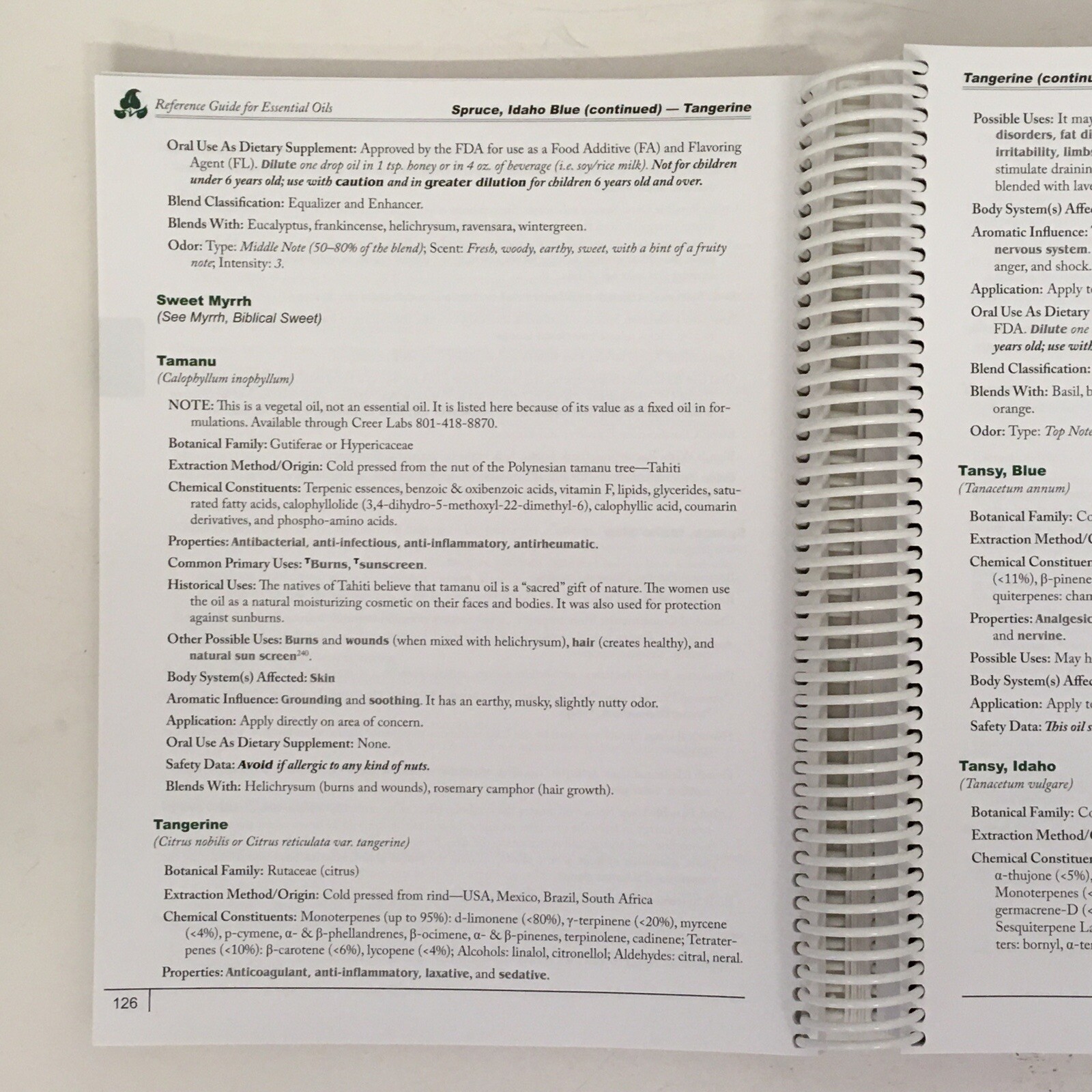 Reference Guide for Essential Oils by Connie and Alan Higley 2014 VGC 624 pages