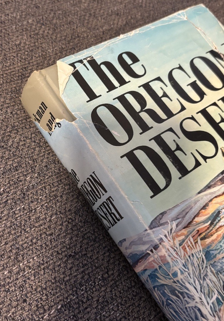 The Oregon Desert by Jackman, E. R., Long, R. A. Vintage 1964 Signed Hardcover